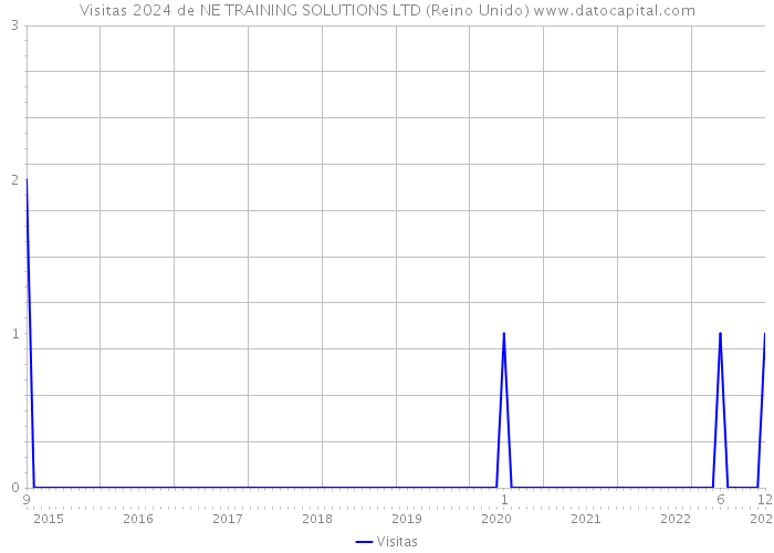 Visitas 2024 de NE TRAINING SOLUTIONS LTD (Reino Unido) 