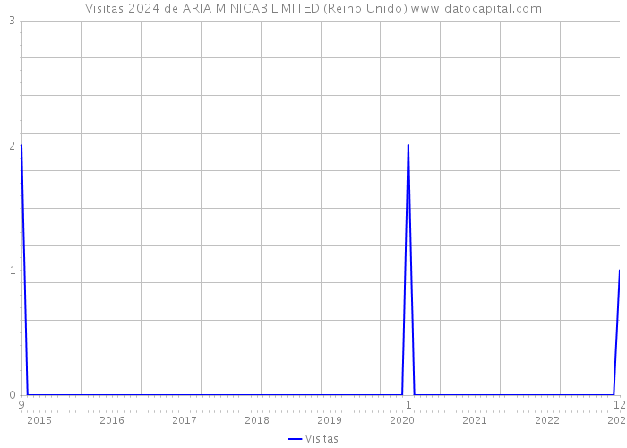 Visitas 2024 de ARIA MINICAB LIMITED (Reino Unido) 