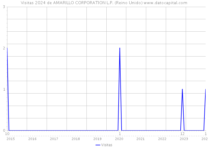 Visitas 2024 de AMARILLO CORPORATION L.P. (Reino Unido) 