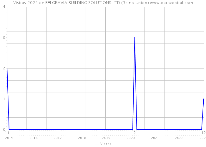Visitas 2024 de BELGRAVIA BUILDING SOLUTIONS LTD (Reino Unido) 