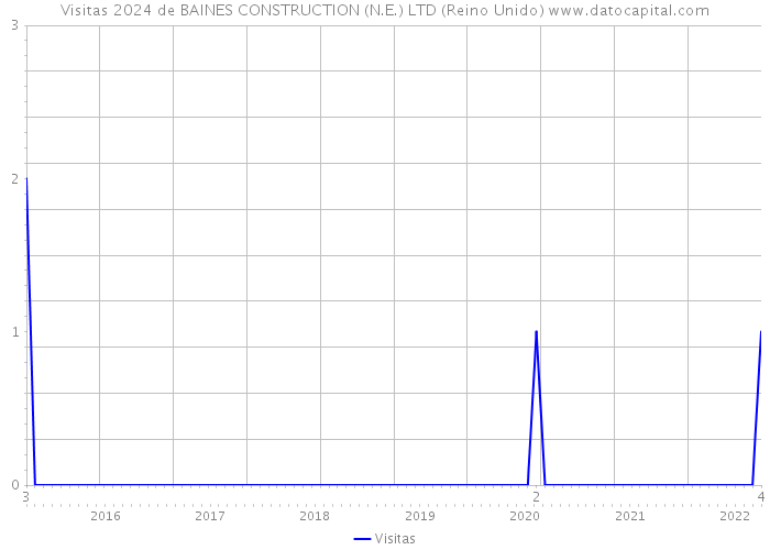 Visitas 2024 de BAINES CONSTRUCTION (N.E.) LTD (Reino Unido) 