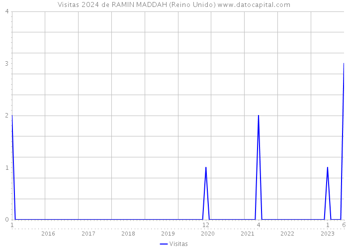 Visitas 2024 de RAMIN MADDAH (Reino Unido) 