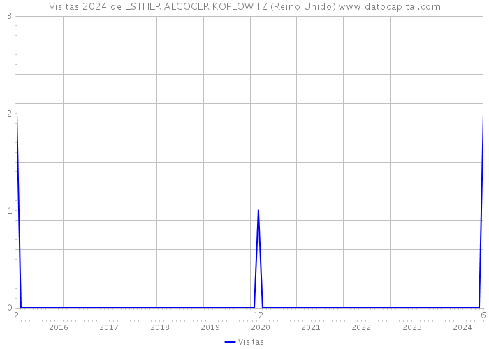 Visitas 2024 de ESTHER ALCOCER KOPLOWITZ (Reino Unido) 