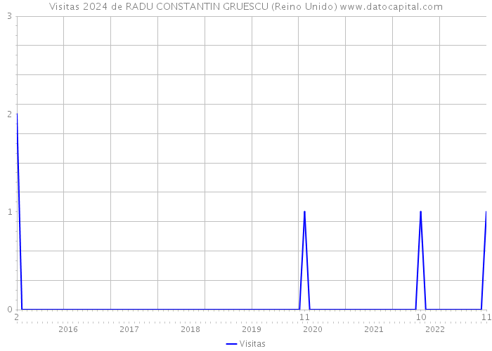 Visitas 2024 de RADU CONSTANTIN GRUESCU (Reino Unido) 