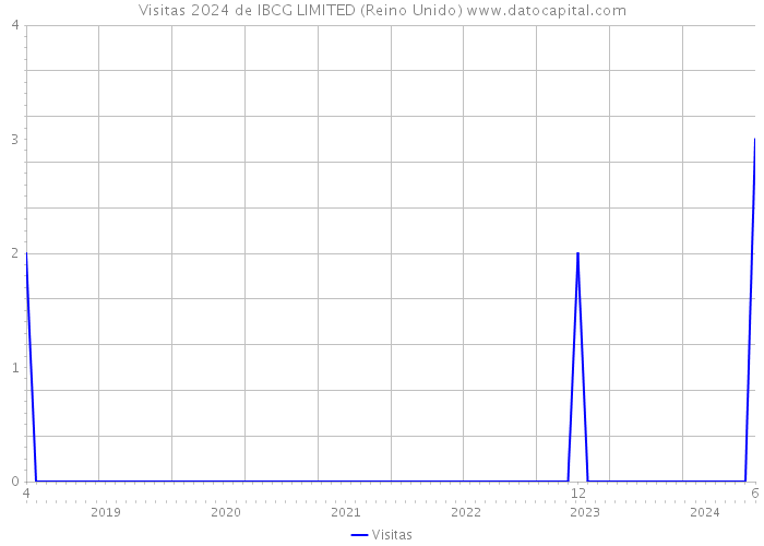 Visitas 2024 de IBCG LIMITED (Reino Unido) 