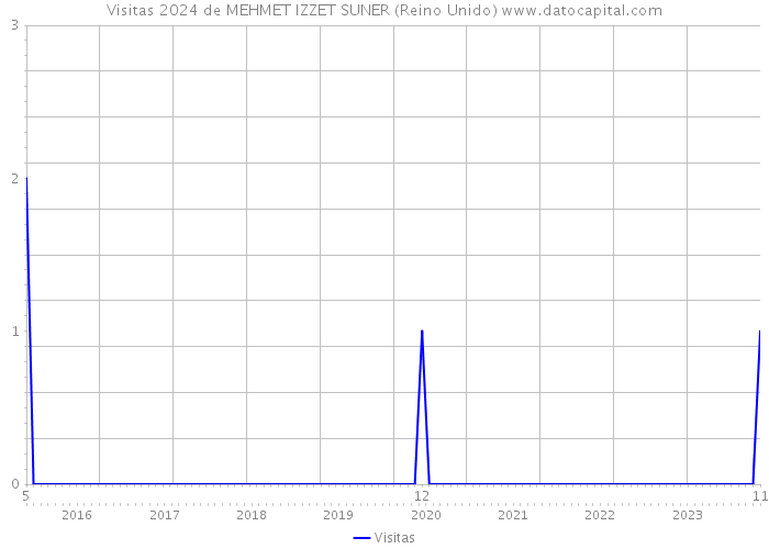 Visitas 2024 de MEHMET IZZET SUNER (Reino Unido) 