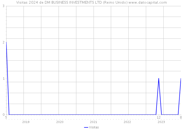 Visitas 2024 de DM BUSINESS INVESTMENTS LTD (Reino Unido) 