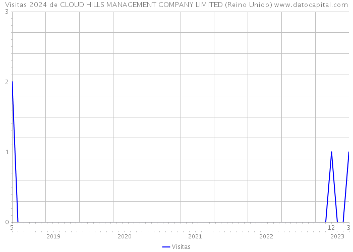 Visitas 2024 de CLOUD HILLS MANAGEMENT COMPANY LIMITED (Reino Unido) 