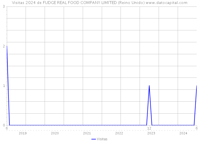 Visitas 2024 de FUDGE REAL FOOD COMPANY LIMITED (Reino Unido) 