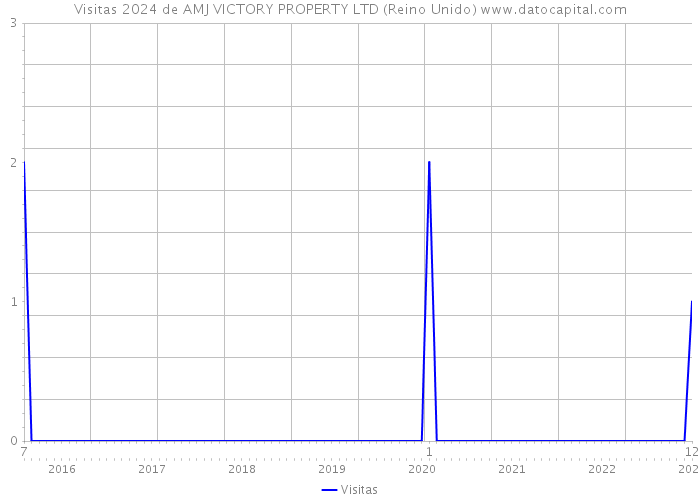 Visitas 2024 de AMJ VICTORY PROPERTY LTD (Reino Unido) 