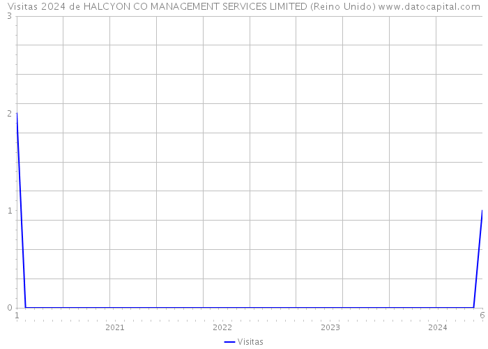 Visitas 2024 de HALCYON CO MANAGEMENT SERVICES LIMITED (Reino Unido) 