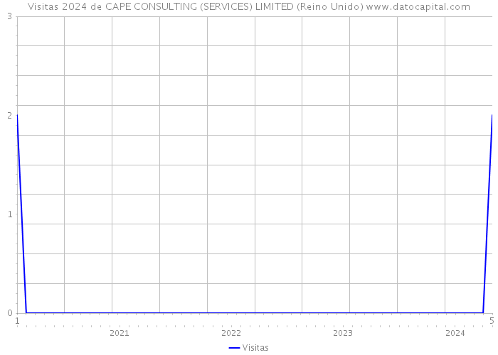 Visitas 2024 de CAPE CONSULTING (SERVICES) LIMITED (Reino Unido) 