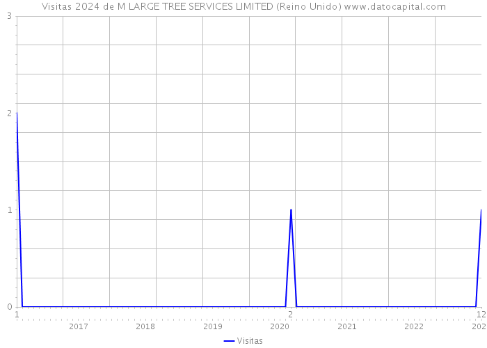 Visitas 2024 de M LARGE TREE SERVICES LIMITED (Reino Unido) 