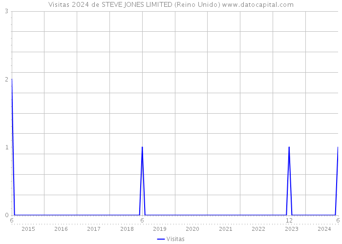 Visitas 2024 de STEVE JONES LIMITED (Reino Unido) 