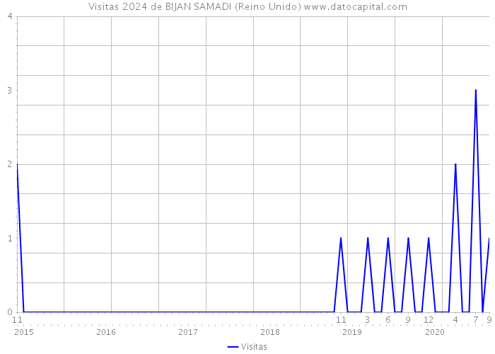 Visitas 2024 de BIJAN SAMADI (Reino Unido) 