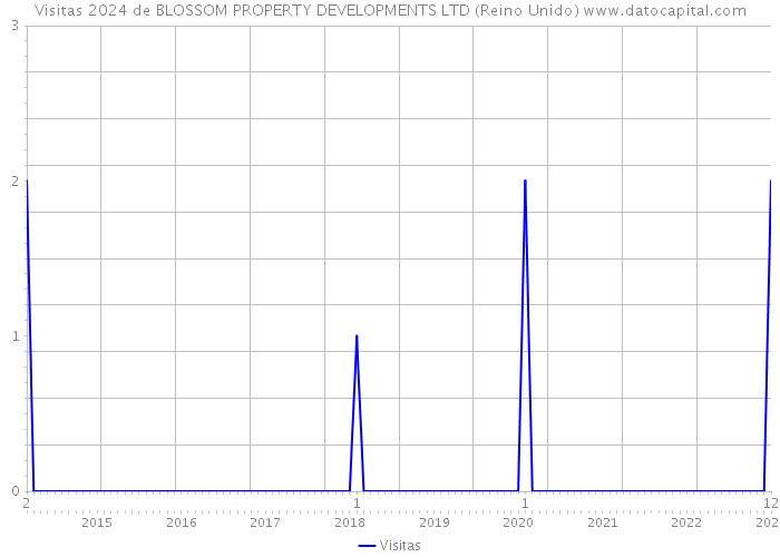 Visitas 2024 de BLOSSOM PROPERTY DEVELOPMENTS LTD (Reino Unido) 