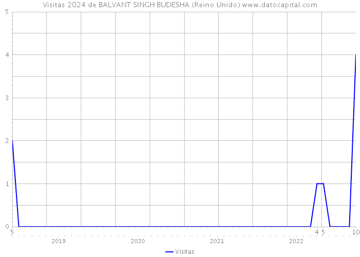 Visitas 2024 de BALVANT SINGH BUDESHA (Reino Unido) 