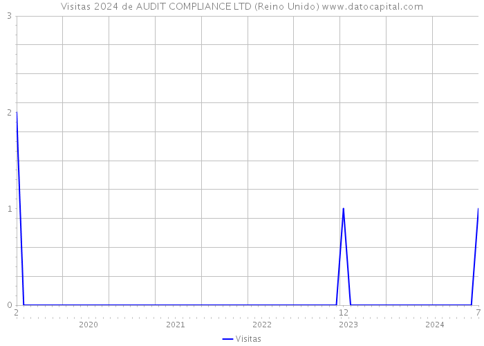 Visitas 2024 de AUDIT COMPLIANCE LTD (Reino Unido) 