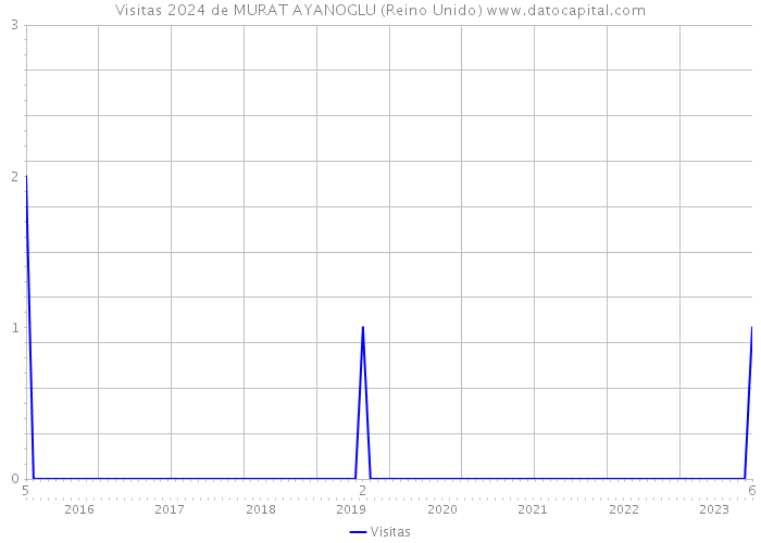 Visitas 2024 de MURAT AYANOGLU (Reino Unido) 