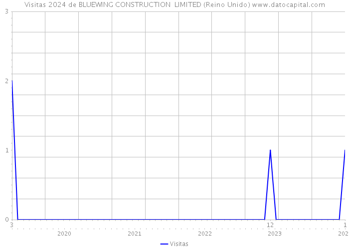 Visitas 2024 de BLUEWING CONSTRUCTION LIMITED (Reino Unido) 