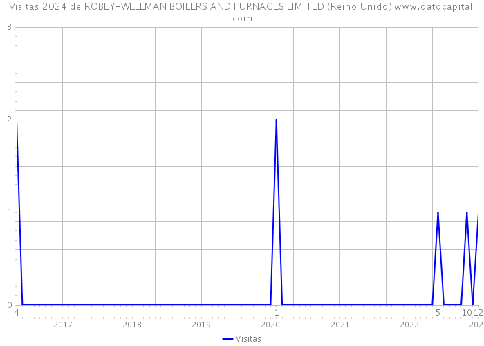Visitas 2024 de ROBEY-WELLMAN BOILERS AND FURNACES LIMITED (Reino Unido) 