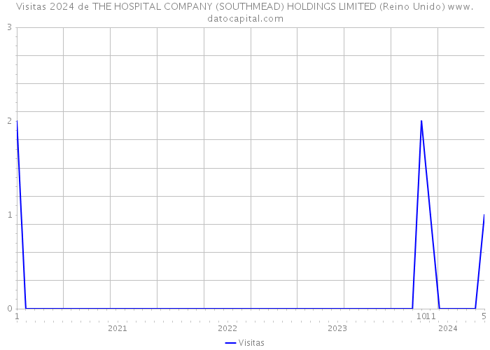 Visitas 2024 de THE HOSPITAL COMPANY (SOUTHMEAD) HOLDINGS LIMITED (Reino Unido) 