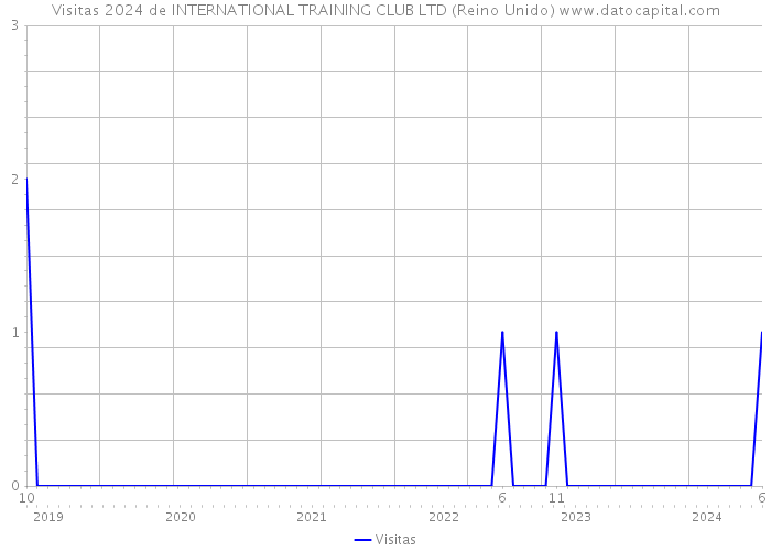 Visitas 2024 de INTERNATIONAL TRAINING CLUB LTD (Reino Unido) 