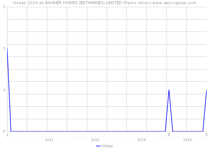 Visitas 2024 de BANNER HOMES (BETHWINES) LIMITED (Reino Unido) 