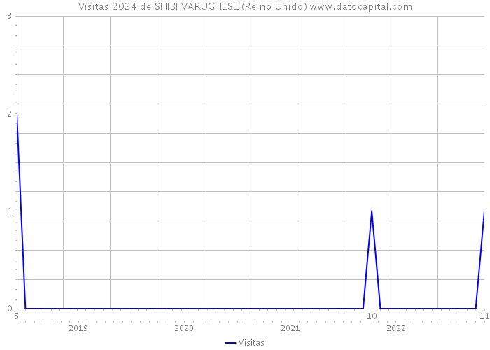 Visitas 2024 de SHIBI VARUGHESE (Reino Unido) 