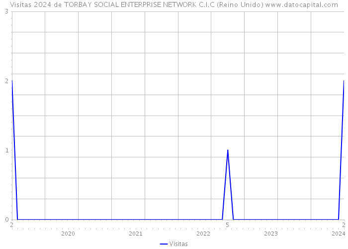 Visitas 2024 de TORBAY SOCIAL ENTERPRISE NETWORK C.I.C (Reino Unido) 