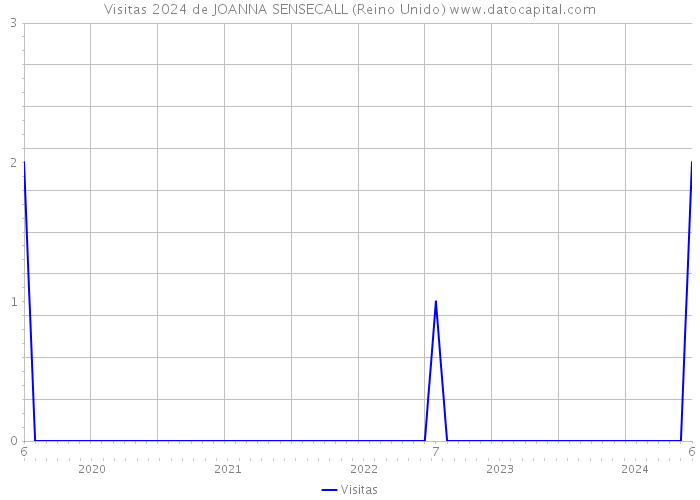 Visitas 2024 de JOANNA SENSECALL (Reino Unido) 