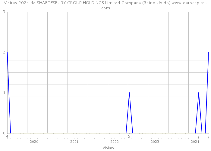 Visitas 2024 de SHAFTESBURY GROUP HOLDINGS Limited Company (Reino Unido) 