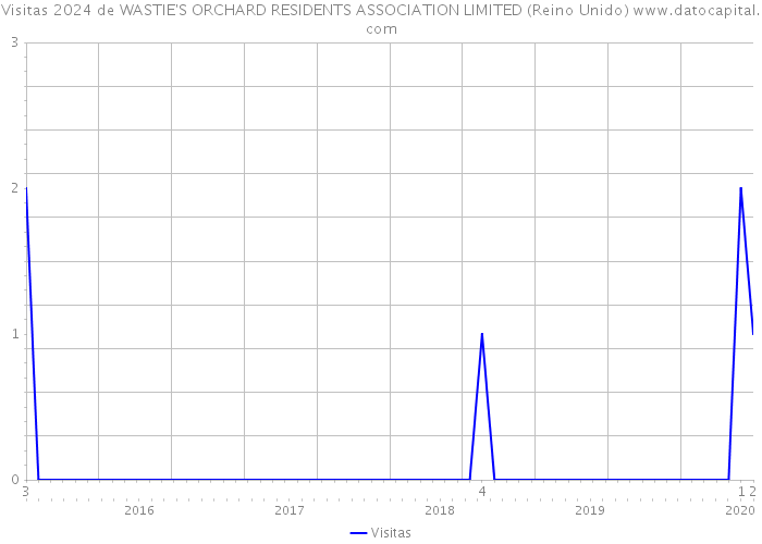 Visitas 2024 de WASTIE'S ORCHARD RESIDENTS ASSOCIATION LIMITED (Reino Unido) 