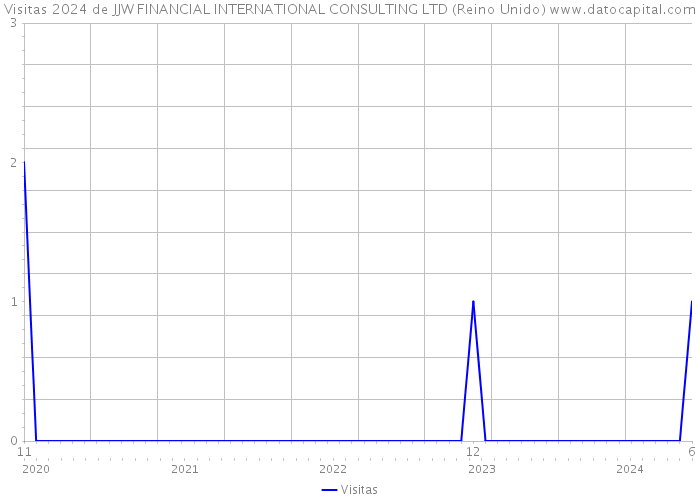 Visitas 2024 de JJW FINANCIAL INTERNATIONAL CONSULTING LTD (Reino Unido) 