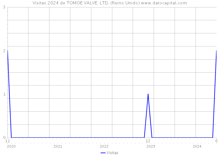 Visitas 2024 de TOMOE VALVE LTD. (Reino Unido) 