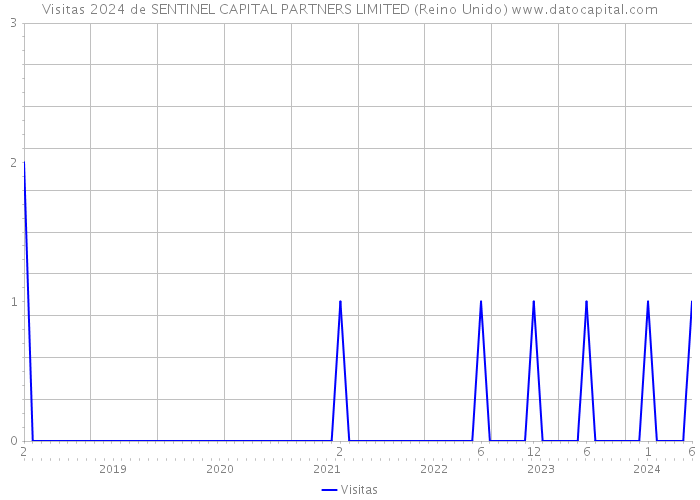 Visitas 2024 de SENTINEL CAPITAL PARTNERS LIMITED (Reino Unido) 