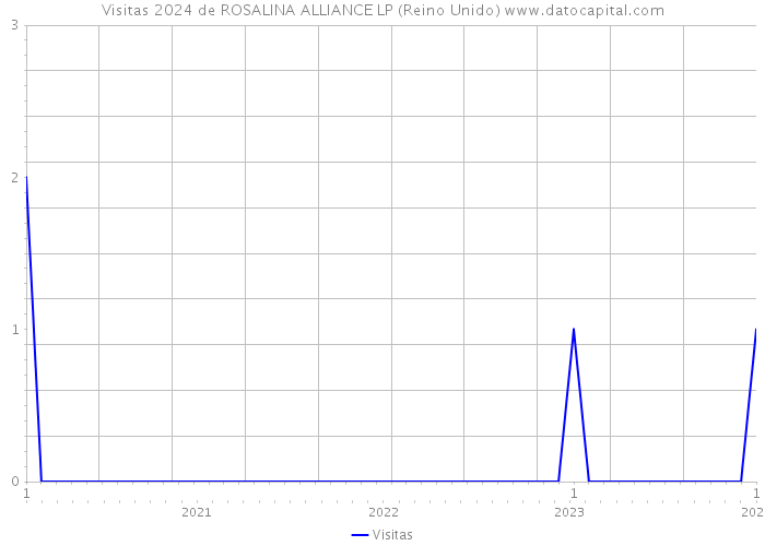 Visitas 2024 de ROSALINA ALLIANCE LP (Reino Unido) 