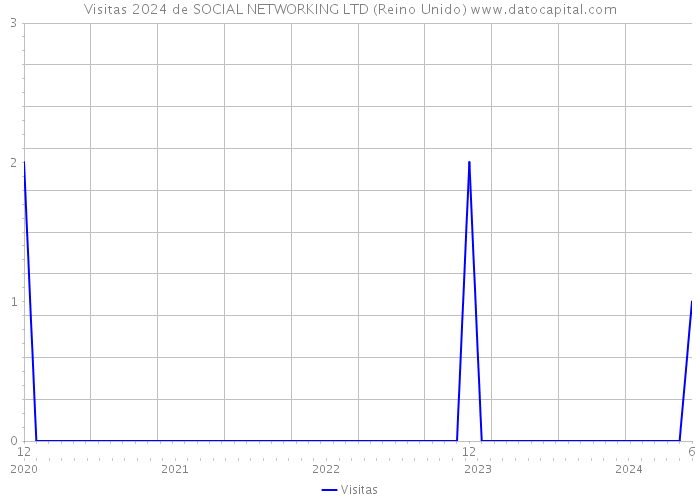 Visitas 2024 de SOCIAL NETWORKING LTD (Reino Unido) 
