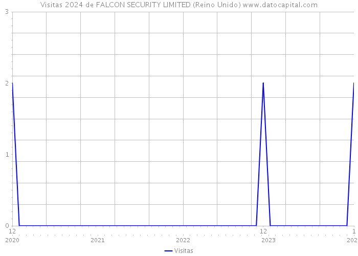 Visitas 2024 de FALCON SECURITY LIMITED (Reino Unido) 