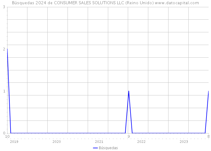 Búsquedas 2024 de CONSUMER SALES SOLUTIONS LLC (Reino Unido) 