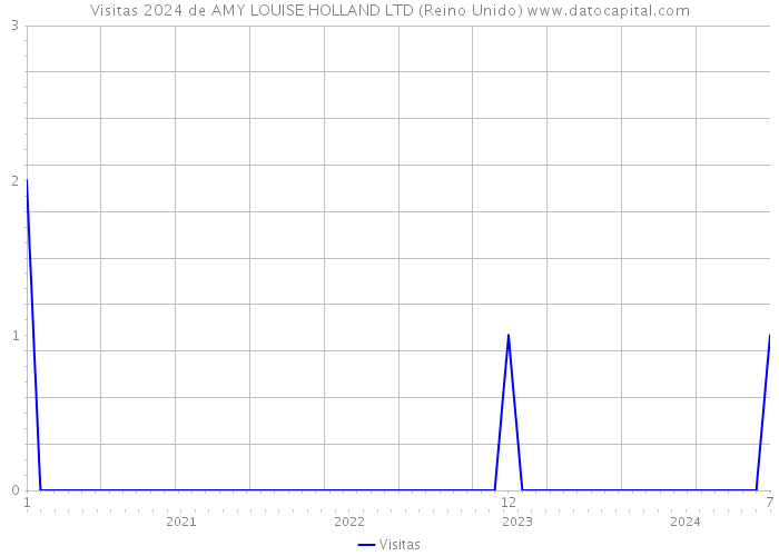 Visitas 2024 de AMY LOUISE HOLLAND LTD (Reino Unido) 