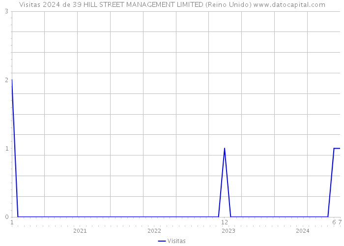 Visitas 2024 de 39 HILL STREET MANAGEMENT LIMITED (Reino Unido) 