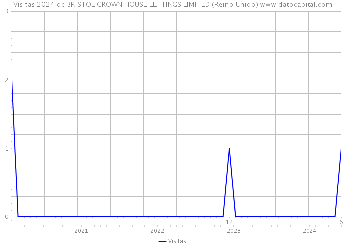 Visitas 2024 de BRISTOL CROWN HOUSE LETTINGS LIMITED (Reino Unido) 