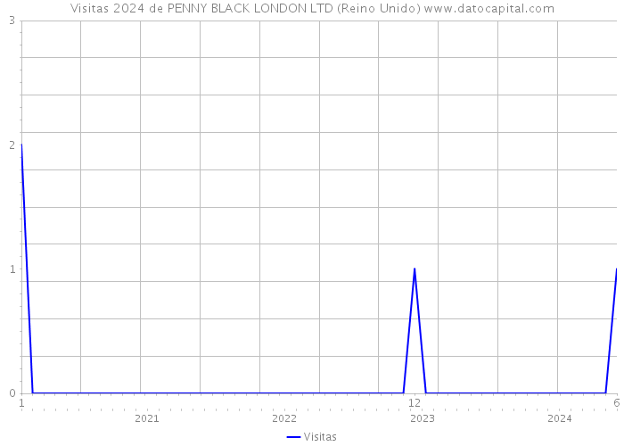 Visitas 2024 de PENNY BLACK LONDON LTD (Reino Unido) 