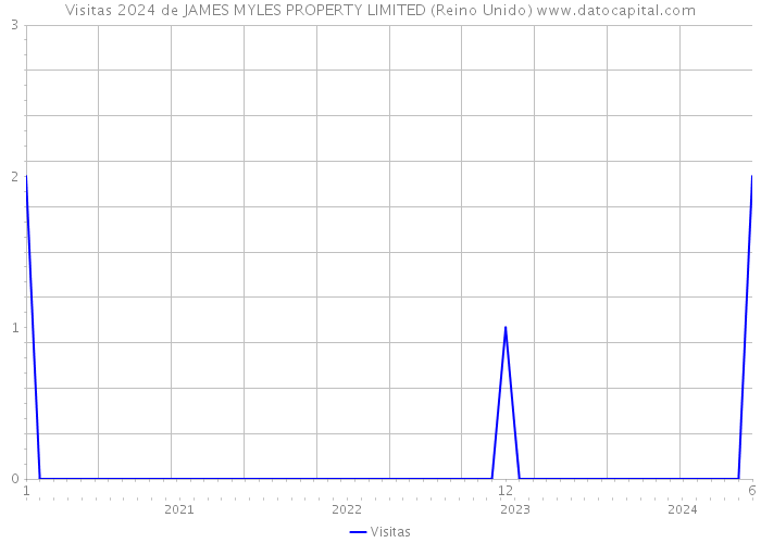 Visitas 2024 de JAMES MYLES PROPERTY LIMITED (Reino Unido) 