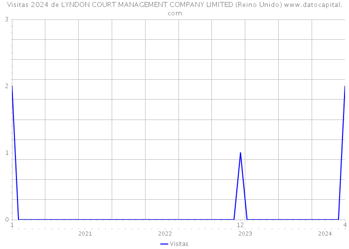 Visitas 2024 de LYNDON COURT MANAGEMENT COMPANY LIMITED (Reino Unido) 