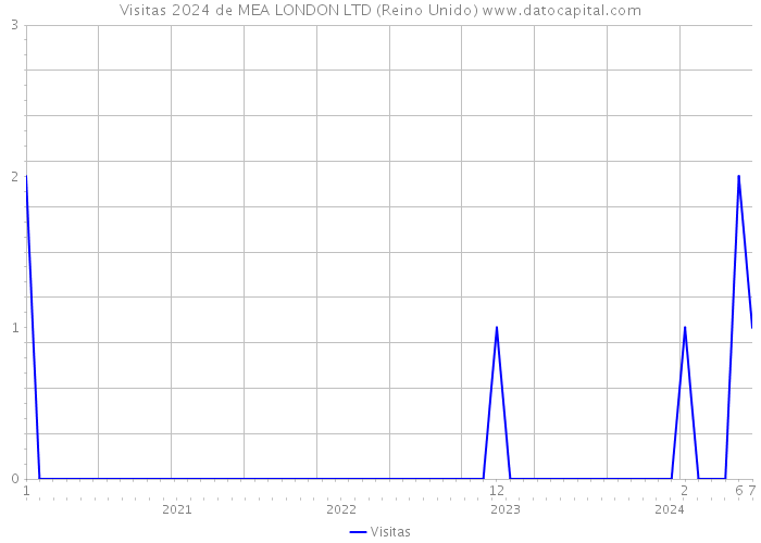 Visitas 2024 de MEA LONDON LTD (Reino Unido) 