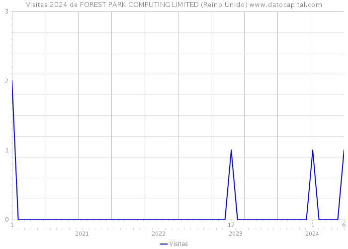 Visitas 2024 de FOREST PARK COMPUTING LIMITED (Reino Unido) 