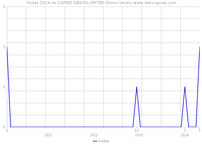 Visitas 2024 de CARRIE GIBSON LIMITED (Reino Unido) 