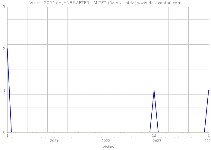 Visitas 2024 de JANE RAFTER LIMITED (Reino Unido) 